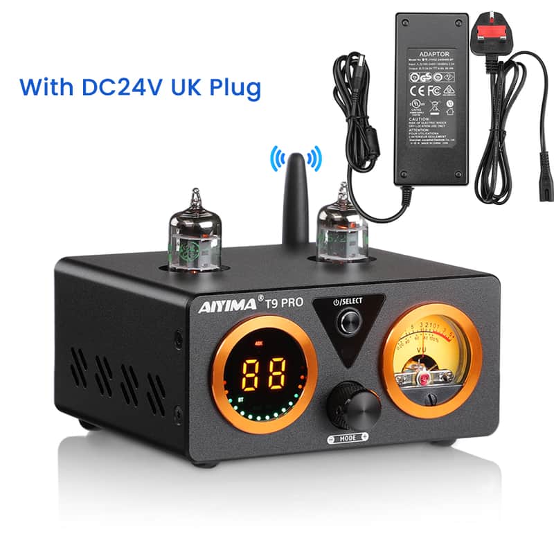 Aiyima T9 pro vacuum amplifier UK plug+ free shipping image 1