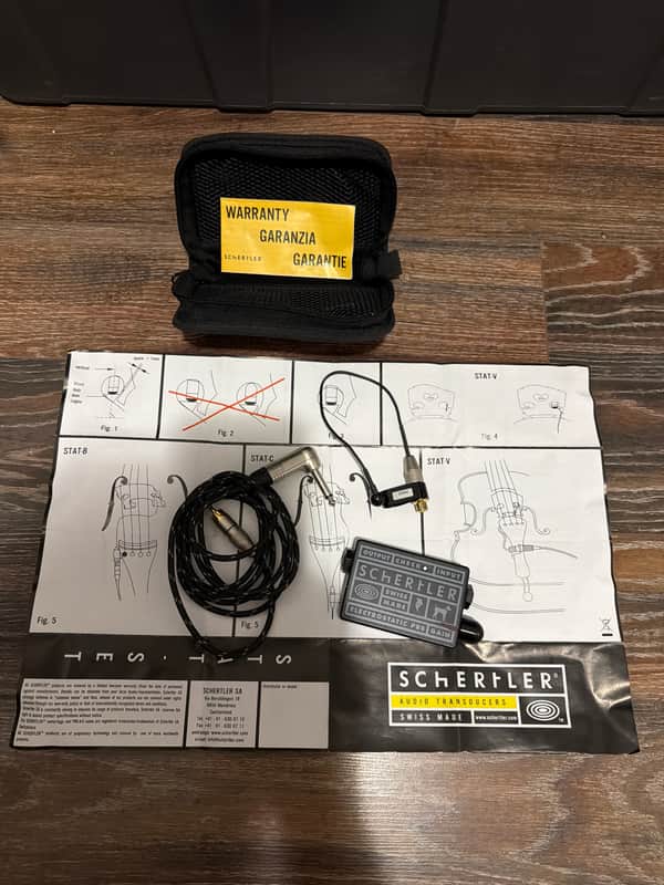 Kit Micro Électrostatique Schertler STAT-V-SET pour Violon / Alto – Complet image 1