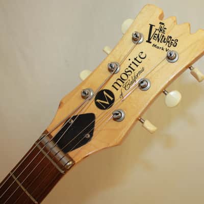 Mosrite Ventures Mark V Guitar 1966 White image 6