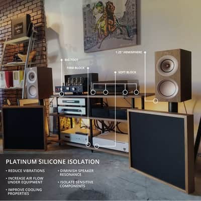 Hudson Hi-Fi Bigfoot Isolation Feet | 8 Pack image 7