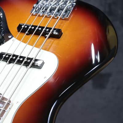 Fender American Ultra Jazz Bass V Ultraburst 5-String Electric Bass w/Case image 12