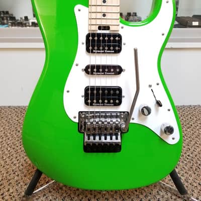 used 2021 Charvel Pro-Mod So-Cal Style 1 HSH FR M in Slime Green, Excellent Condition!