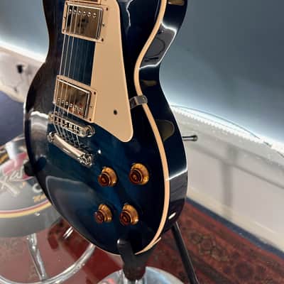 Immagine Gibson Les Paul Traditional 2013 - Chicago Blue - 10