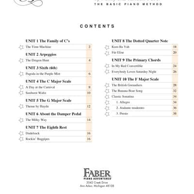 Hal Leonard Faber Piano Adventures - Level 2B Performance Book - 2nd Edition image 2