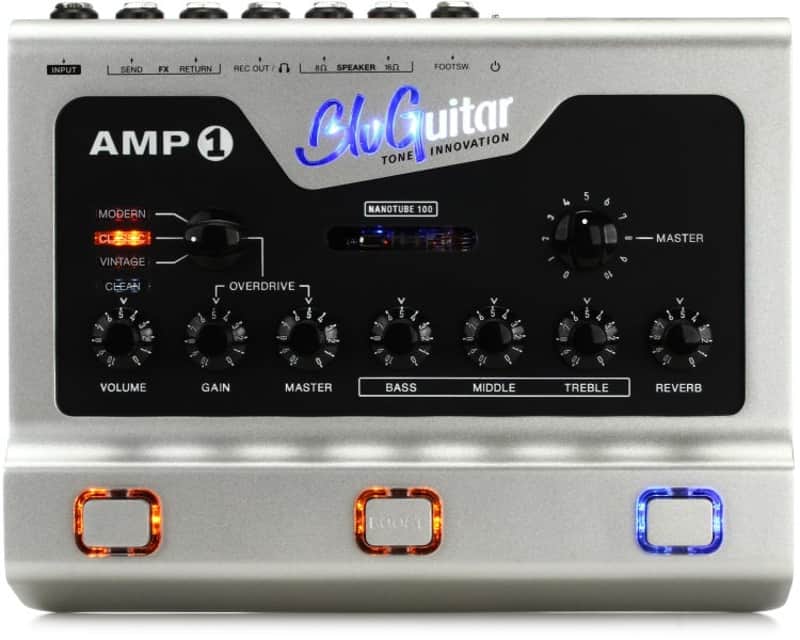 BluGuitar Amp1 Mercury Edition 100-watt Pedalboard Amp with Nanotube (Amp1MEd3) image 1