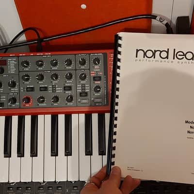 Nord Lead 4 49-Key 20-Voice Polyphonic Synthesizer 2013 - 2020 - Red image 1