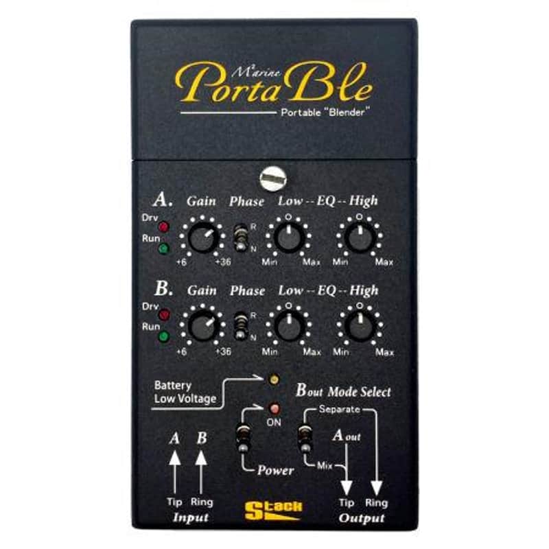 Stack Marine Portable Small Preamp for String Instruments Handmade image 1