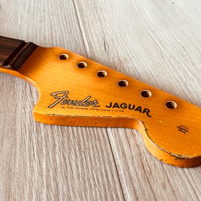 FENDER JAGUAR 1962 Neck JOURNEYMAN RELIC MUSIKRAFT NITRO JUMBO STEEL RADIUS 12" image 8