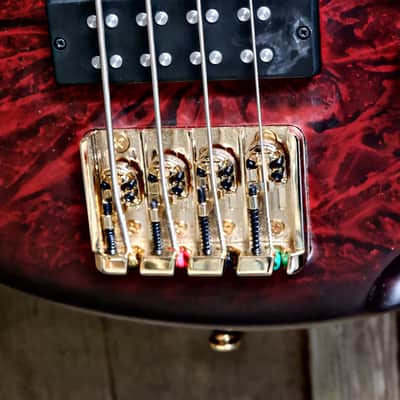 Ibanez SR300EDX-WZM Standard Soundgear Bass - Wine Red Frozen Matte image 7