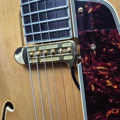 2015 D'Angelico Excel EXL-1 Hollow Body Archtop with Rosewood Fretboard - Natural-Tint image 15