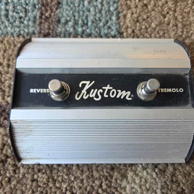 Vintage 1970's Kustom Two Button (Reverb - Tremolo) Amplifier Footswitch! image 2