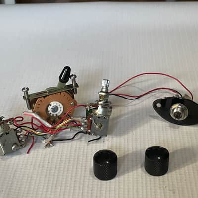 2000's Charvel Jackson Dinky Guitar Factory EMG A25k Push Pull Coil Tap Wiring Harness Electronics image 1