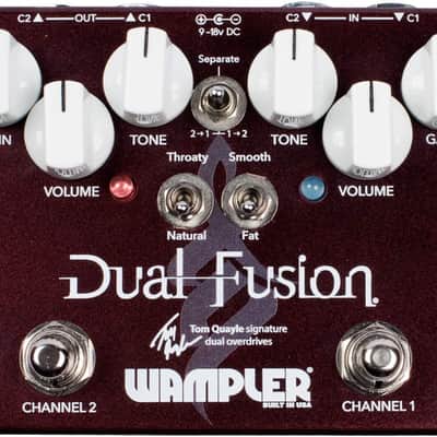 Wampler Pedals Tom Quayle Dual Fusion Overdrive Pedal image 1