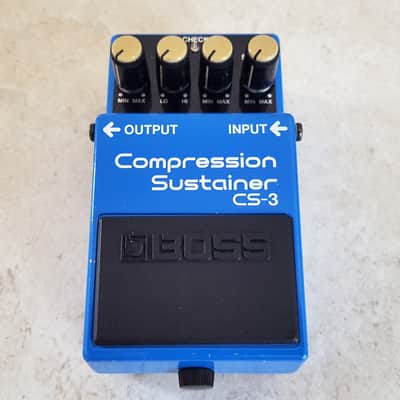 Boss CS-3 Compression Sustainer MIJ (Black Label) 1986 - Blue image 1