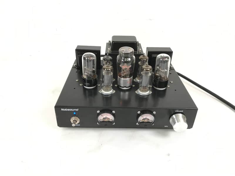 Nobsound 6P1 Vacuum Tube Amplifier Class A Single-Ended Stereo Desktop Audio Amp image 1