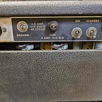 Fender Pro Reverb 2-Channel 40-Watt 2x12" Guitar Combo 1966 - Black Panel Bild 18
