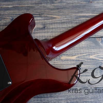 Grass Roots G-KT-48 Knight Model STR 2013 See Thru Red | Reverb