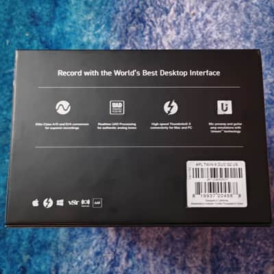 MINT Universal Audio Apollo Twin X Duo Gen 2 Thunderbolt Audio Interface 2024 - Present - Silver image 2