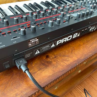 Dave Smith Instruments Pro 2 44-Key Monophonic / Paraphonic Synthesizer 2014 - 2018 - Black with Wood Sides image 4