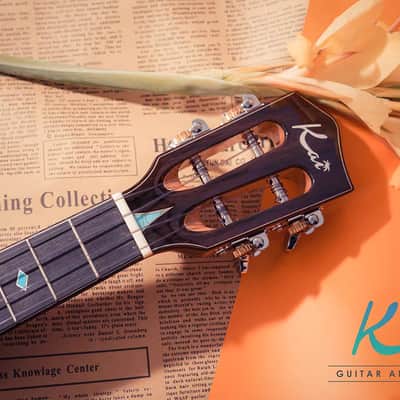 kai KT-F1 Spruce Rosewood tenor ukulele with bag image 7