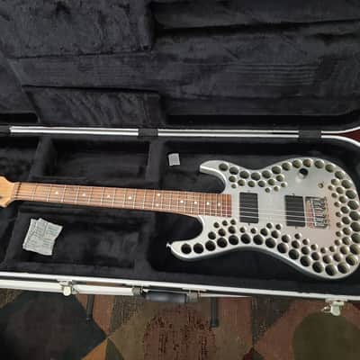 Abel Axe Aluminum Body CNC Stratocaster 1994-1996 - Raw Silver Aluminum image 2