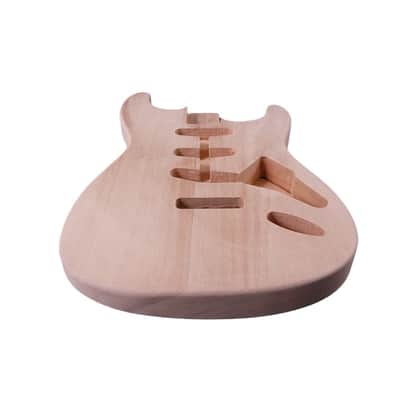 Stratocaster Style Electric Guitar SSS Body, Mahogany image 4