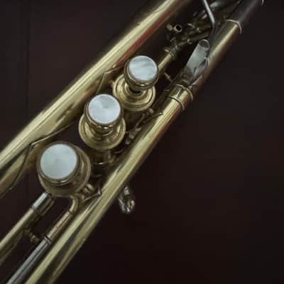Buescher Aristocrat Custom (Model 237) (1934) Bb Trumpet SN 272591 (professional) (lead trumpet) (100% new clear lacquer) image 10