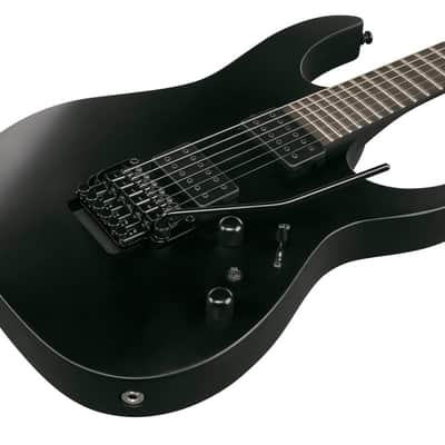 Ibanez RG Iron Label 6 String Electric Guitar - Black (RGRB620BKF) image 7