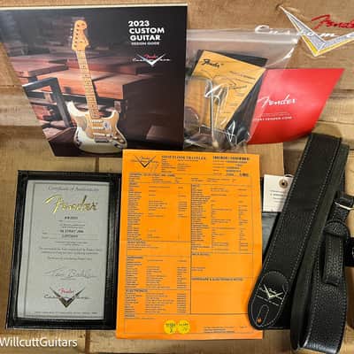 Fender Custom Shop 1956 Stratocaster Journeyman Relic Aged White Blonde (653) image 8