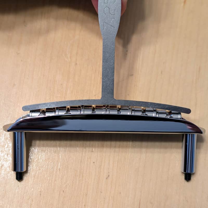 Mustang bridge - 7.25" radius 52mm string spread (for Jaguar and Jazzmaster) image 1