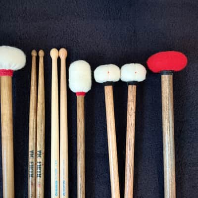 Bass Drum Mallets, Gong Beater and Snare Drum Sticks Bild 4