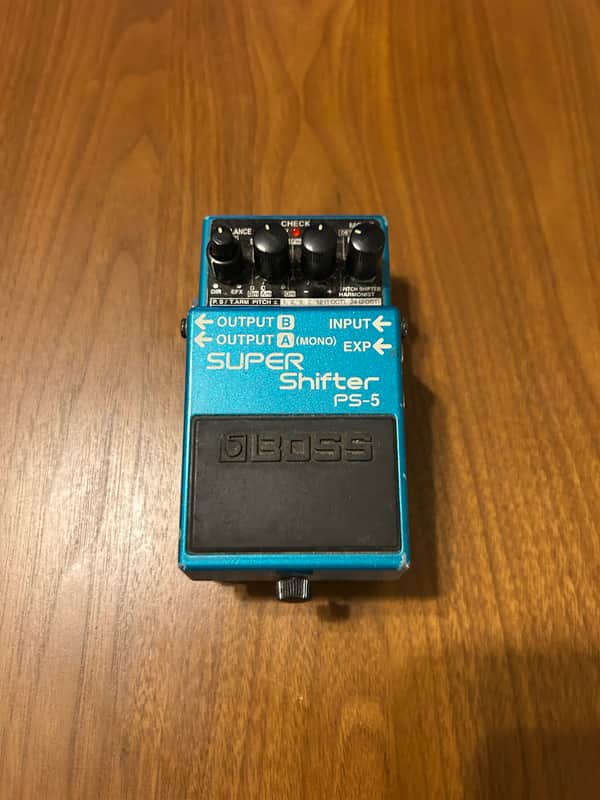 Boss PS-5 Super Shifter (Dark Gray Label) 1999 - Present - Blue image 1