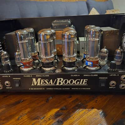 Mesa Boogie Stereo Simul-Class 295 1988 - Black image 4