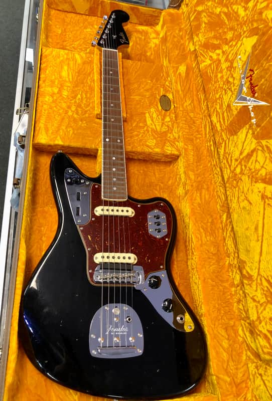 Fender LTD ‘66 Jaguar Journeyman Relic, Closet Classic Hardware, Aged Black with Case image 1