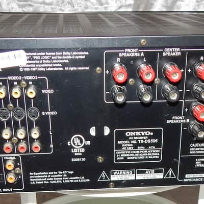 Onkyo TX-DS595 Receiver image 3