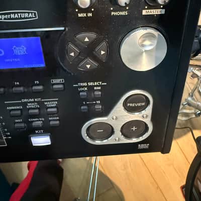Roland TD-30K V-Drum Kit with Mesh Pads 2010s - Black image 6