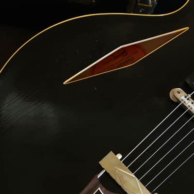 2022 Gibson Trini Lopez Murphy Lab Light Aging Semi-Hollow Electric Guitar Black Ebony + COA OHSC image 4