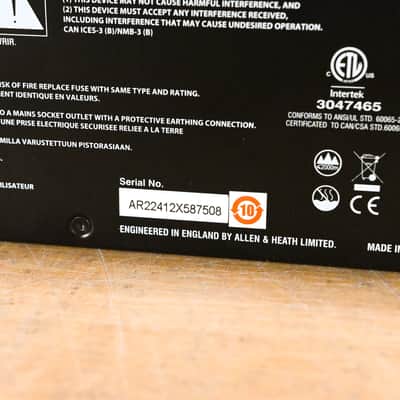 Allen & Heath AR2412 24x12 AudioRack for Qu, Avantis, and SQ Mixers CG015RY image 11