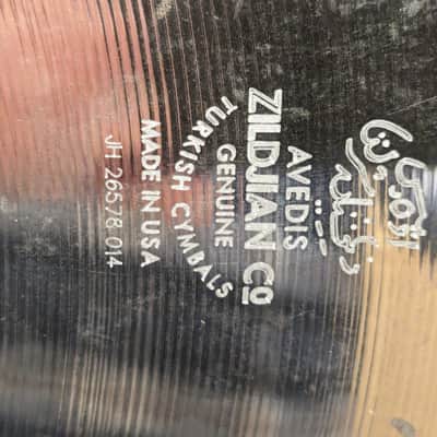 Zildjian 14" A Custom Hi-Hat Cymbals (Pair) 1991 - Present - Brilliant image 8