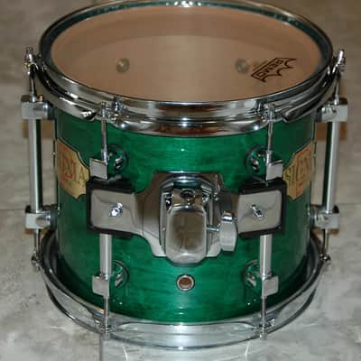 Premier Signia 5Pc Drum Set. Emerald Green Lacquer. Maple Shells. Excellent! image 3