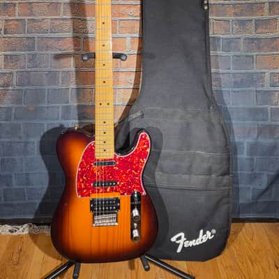 Fender 2018 Modern Player Telecaster Plus Honey Burst w/ Original Gig Bag Free Set Up image 1