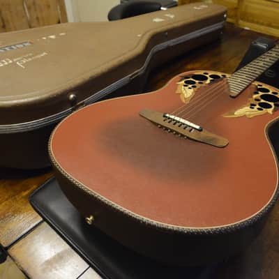 RARE Vintage 1983 Ovation Adamas II 1681-2 USA Acoustic Guitar OHSC! VIDEO! 1687 1581 image 2