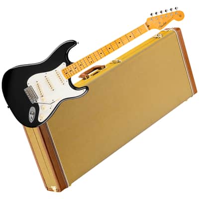 American Vintage II 1957 Stratocaster MN Black + Etui Fender image 1