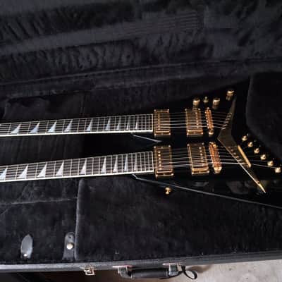 Jackson USA Custom Shop Rhoads Doubleneck Black image 19