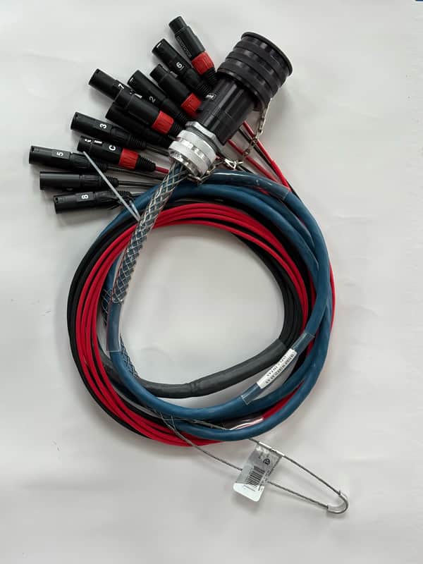 Whirlwind Medusa W5IRP to 8 male XLR and 4 female XLR fanout 2009 image 1