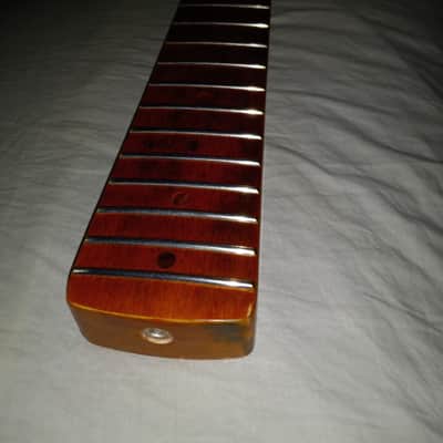 Audio Design Recording  Maple guitar neck 21fret 2000's  high gloss image 13