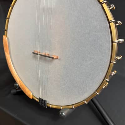 OME Alpha Open Back 5-String Banjo Natural Satin Finish w/ Gig Bag image 9