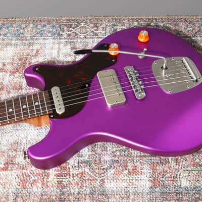 Deimel Guitar Works Doublestar RawTone Set-Neck - 2024 - Open Pore, Matt Purple Candy Metallic. NEW, (Authorized Dealer) image 3