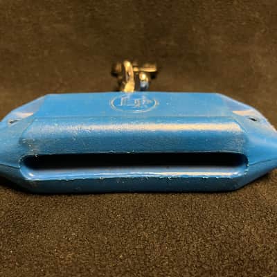 Latin Percussion LP1205 High-Pitched Jam Block with Bracket 2010s - Blue image 2