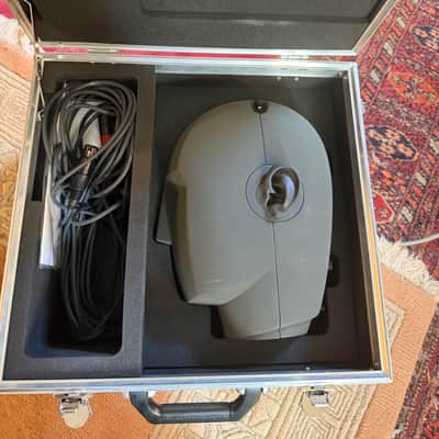 Neumann KU 100 Binaural Dummy Head Microphone 1986 - Present - Black image 2